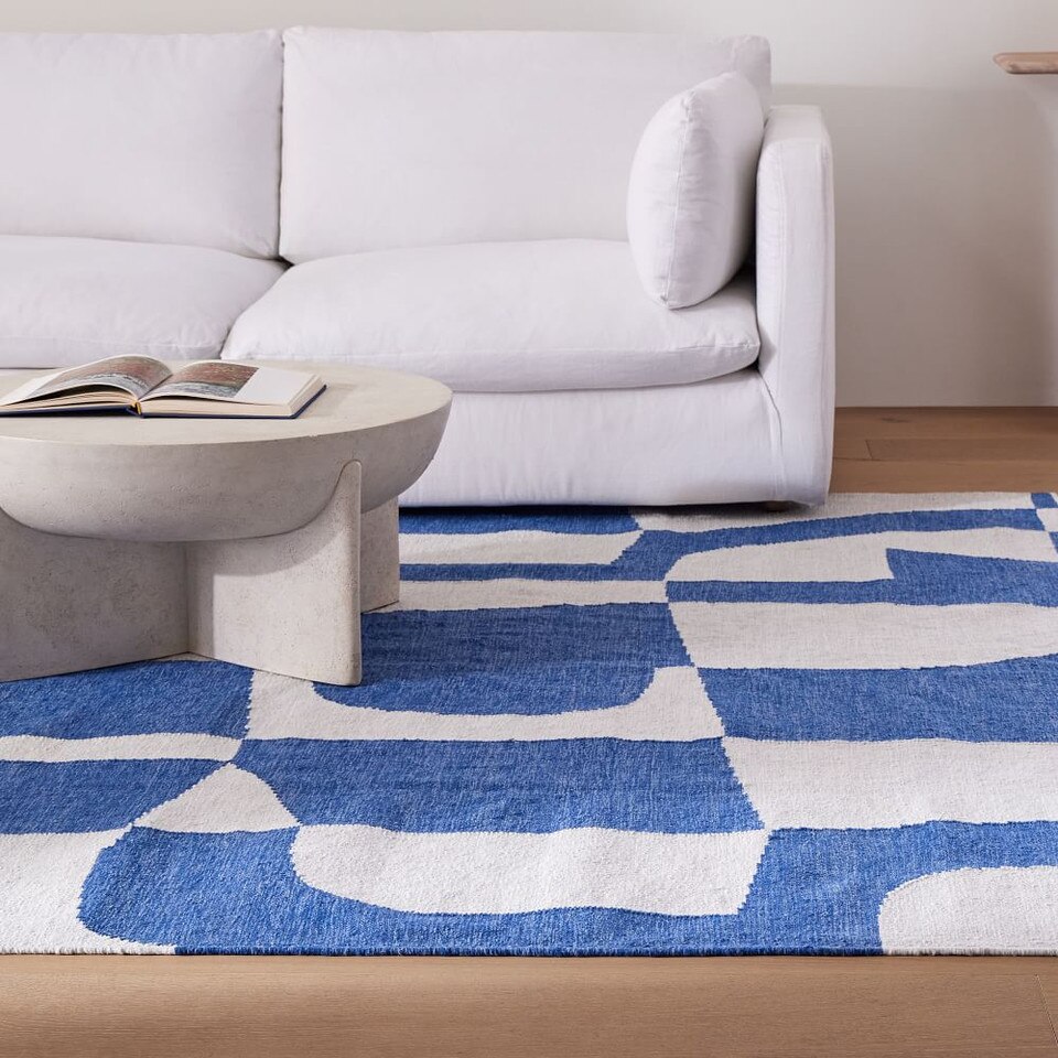 Poolside Geo Indoor/Outdoor Rug West Elm UK